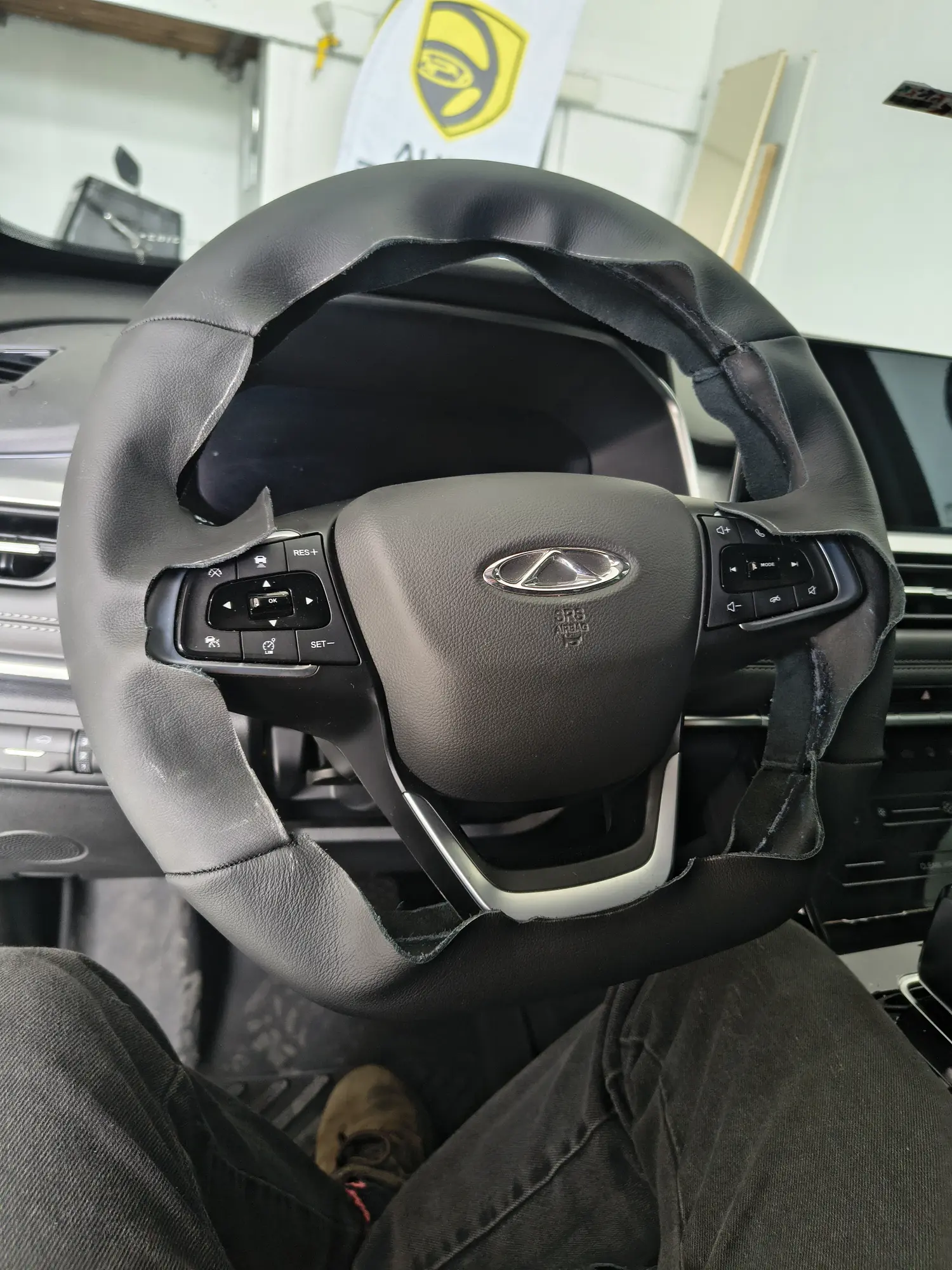 Revestimento de volante Caoa Chery Tiggo 7 Pro - Imagem 2