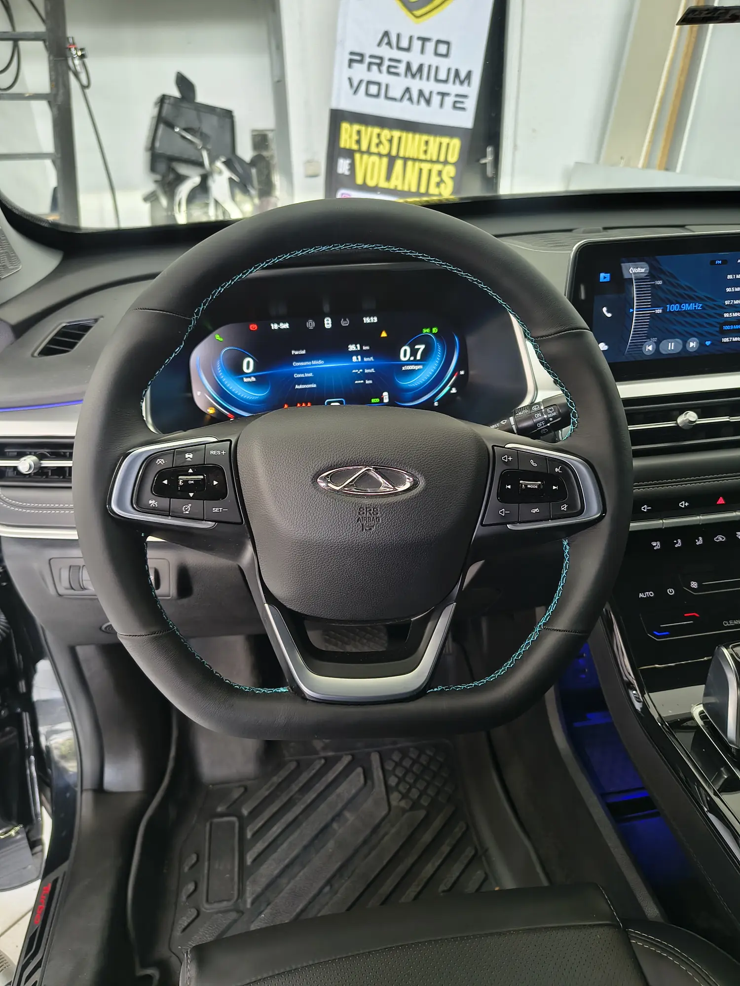 Revestimento de volante Caoa Chery Tiggo 7 Pro - Imagem 4