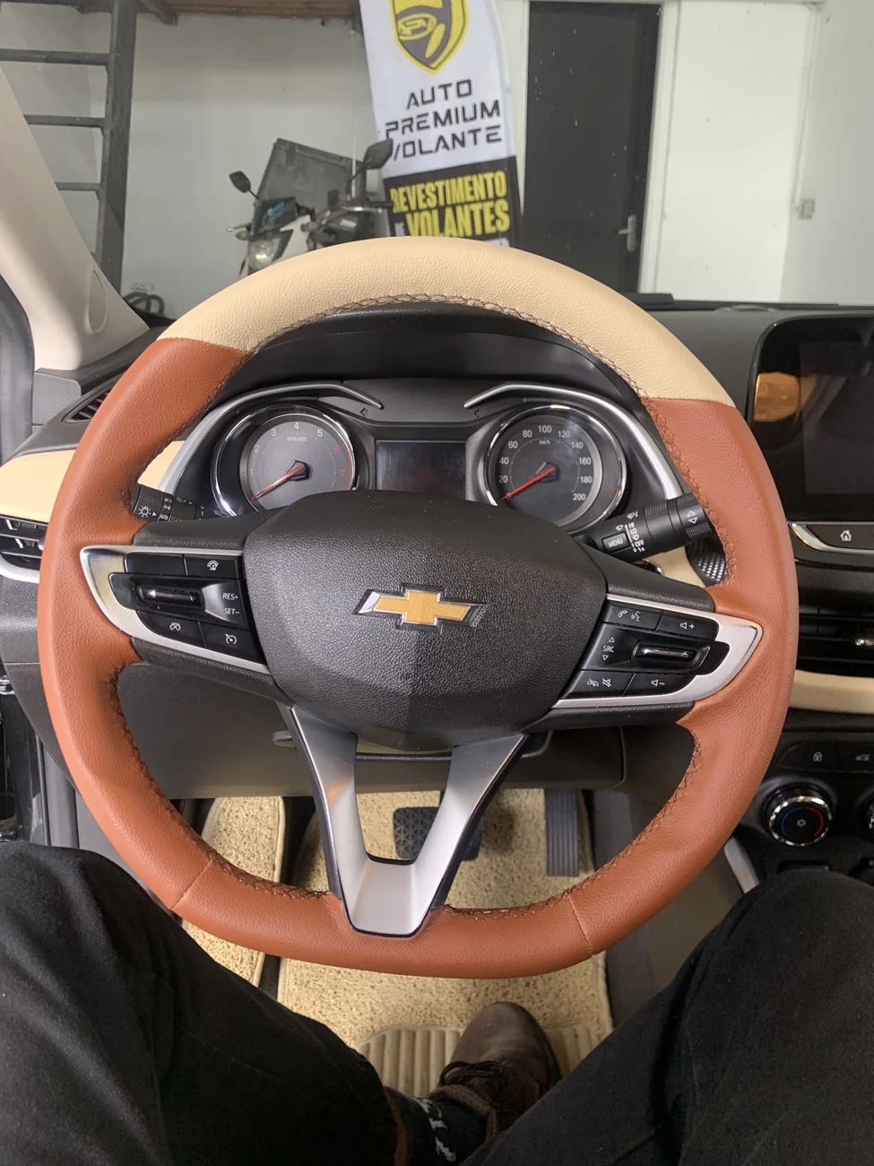 Chevrolet • personalizado • revestimento Auto Premium Volante