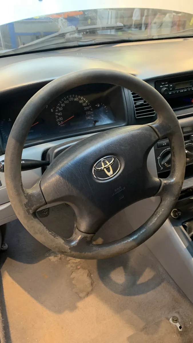 Corolla / Fielder · Antes do revestimento