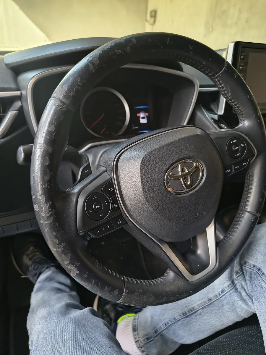 Corolla · Antes do revestimento