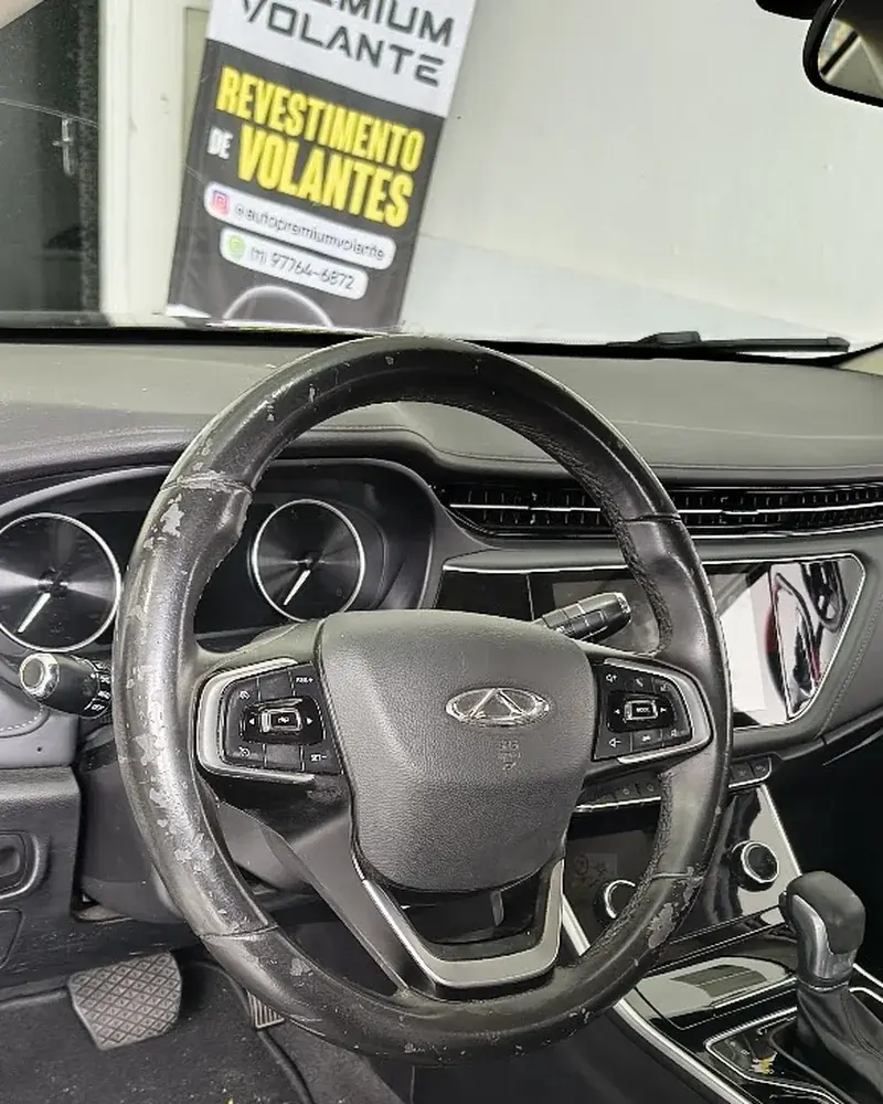 Volante Arrizo 6, Tiggo 7 e Tiggo 8 antes do serviço