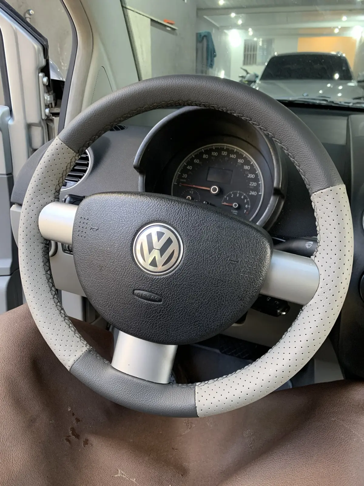 Volante Volkswagen New Beetle revestido